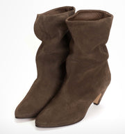 Anonymous Copenhagen Vully suede boot - coffee brown