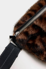 Bellerose Hoswell animal faux fur crossbody
