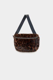 Bellerose Hoswell animal faux fur crossbody