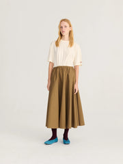 Bobo Choses full aline skirt - khaki