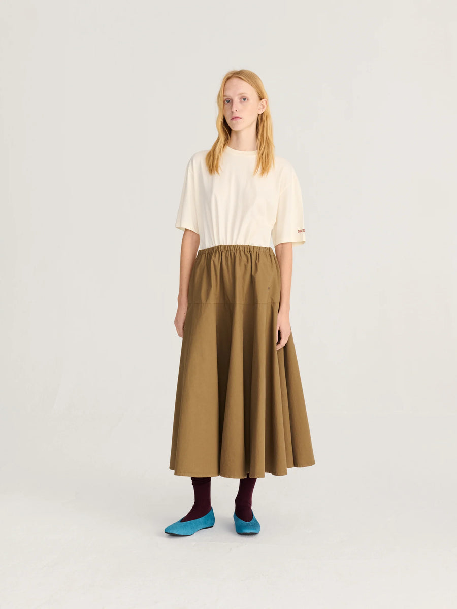 Bobo Choses full aline skirt - khaki