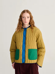 Bobo Choses patch pocket jacket - reversible