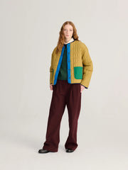 Bobo Choses patch pocket jacket - reversible