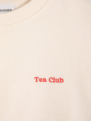 Bobo Choses monster tea sweatshirt - ecru
