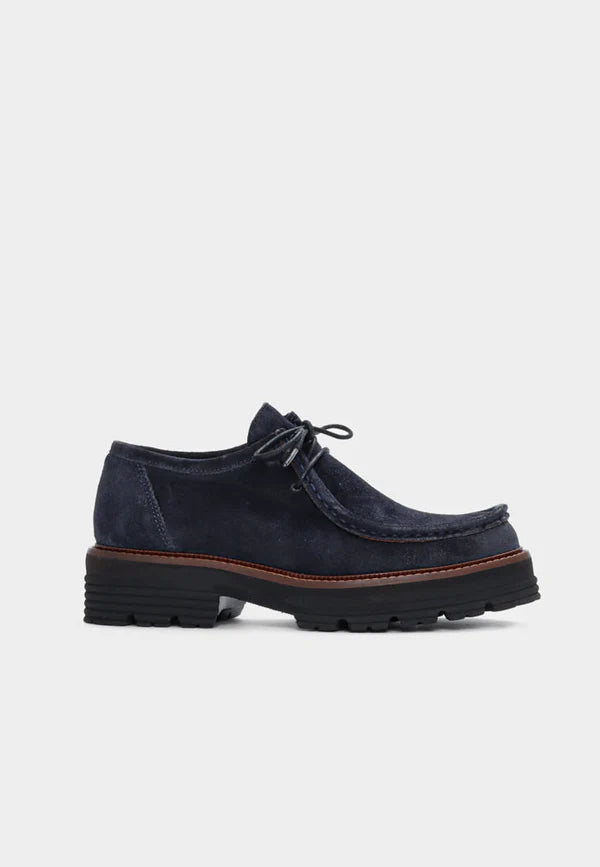 Bukela Sienna suede shoes - navy