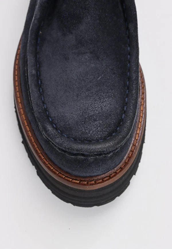 Bukela Sienna suede shoes - navy