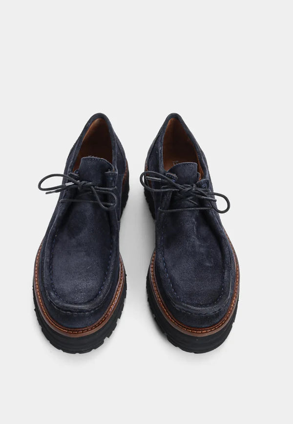 Bukela Sienna suede shoes - navy