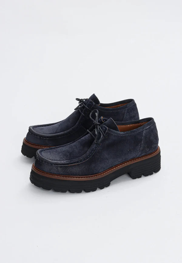 Bukela Sienna suede shoes - navy