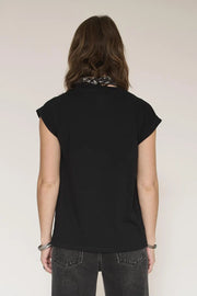 MKT Studio Tara print t shirt - black