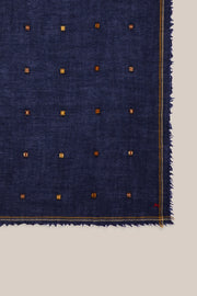 Moismont Chelsea wool embroidered square scarf - 2 colours