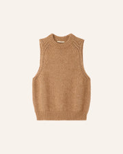 Sessùn Parissi sleeveless knit - camel