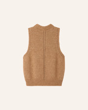 Sessùn Parissi sleeveless knit - camel