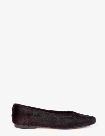 Penelope Chilvers Coco pony pump - dark cherry