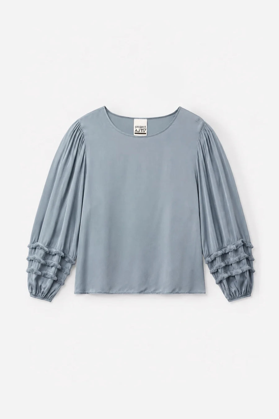 Project AJ117 Rebekka blouse - indigo