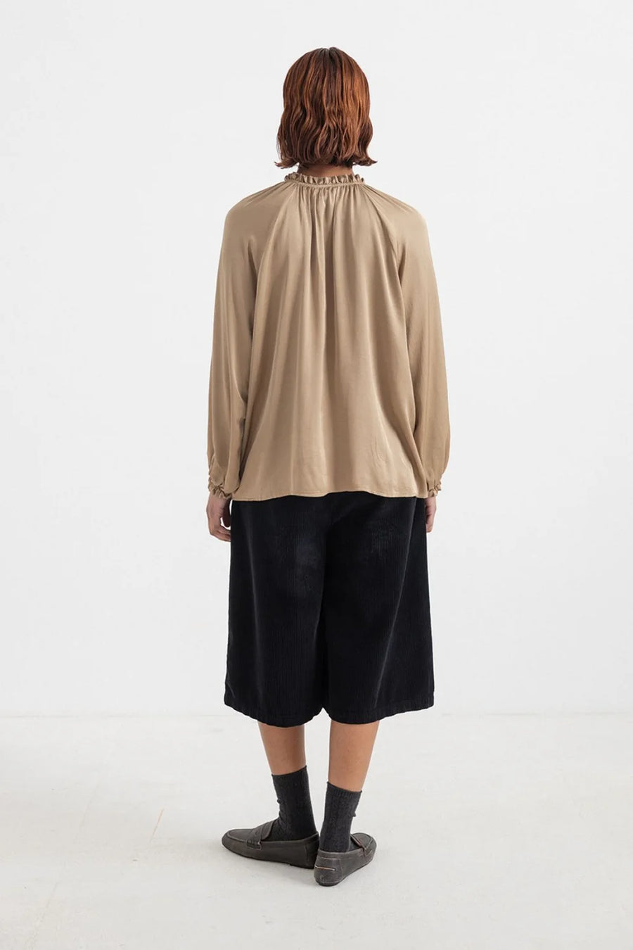 Project AJ117 Rachel blouse -camel