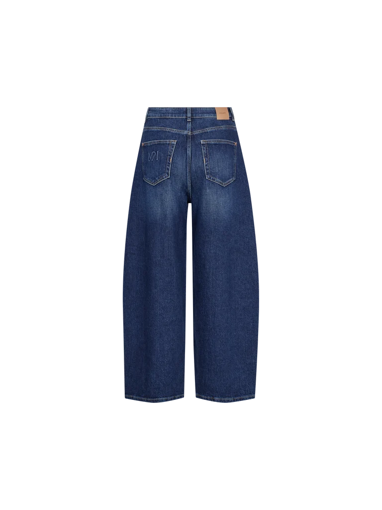 Mos mosh Cindy Draciel barrel jean - indigo blue