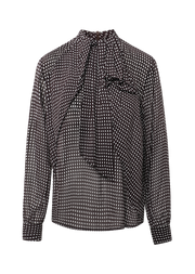 0039 Italy Dorothea spot print blouse