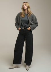 0039 Italy Ricarda fleece button through jacket