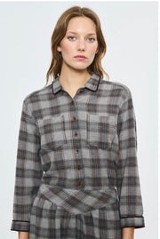 Beatriz Furest Calypso check shirt