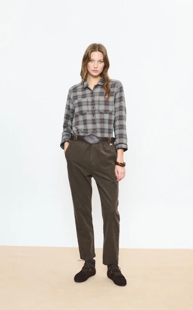 Beatriz Furest Calypso check shirt