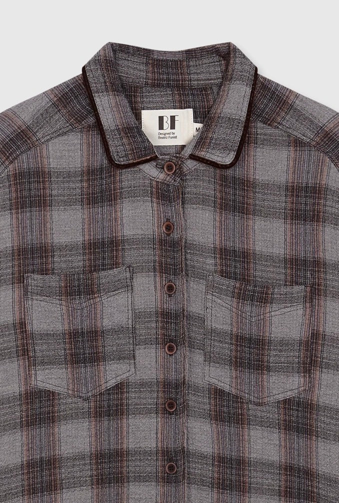 Beatriz Furest Calypso check shirt
