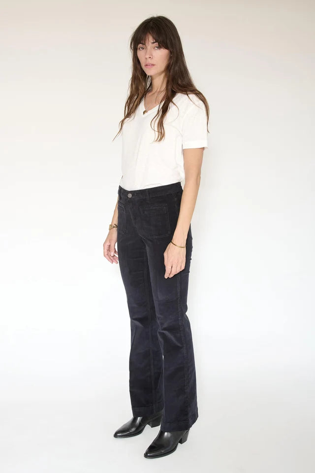 MKT studio Diana cord trouser- black
