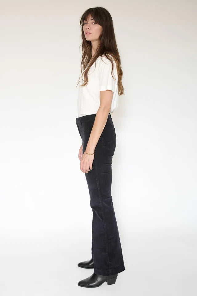 MKT studio Diana cord trouser- black