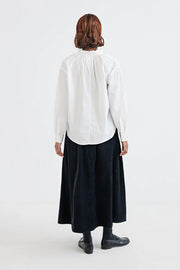 Project AJ177 Hrima tie neck blouse - white