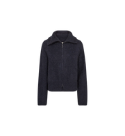 Mos mosh Hulda zip neck cardi - navy