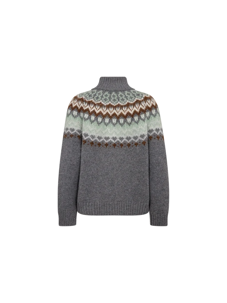 Mos Mosh Daya Fjord high neck knit jumper