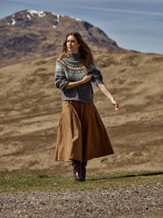 Mos Mosh Daya Fjord high neck knit jumper