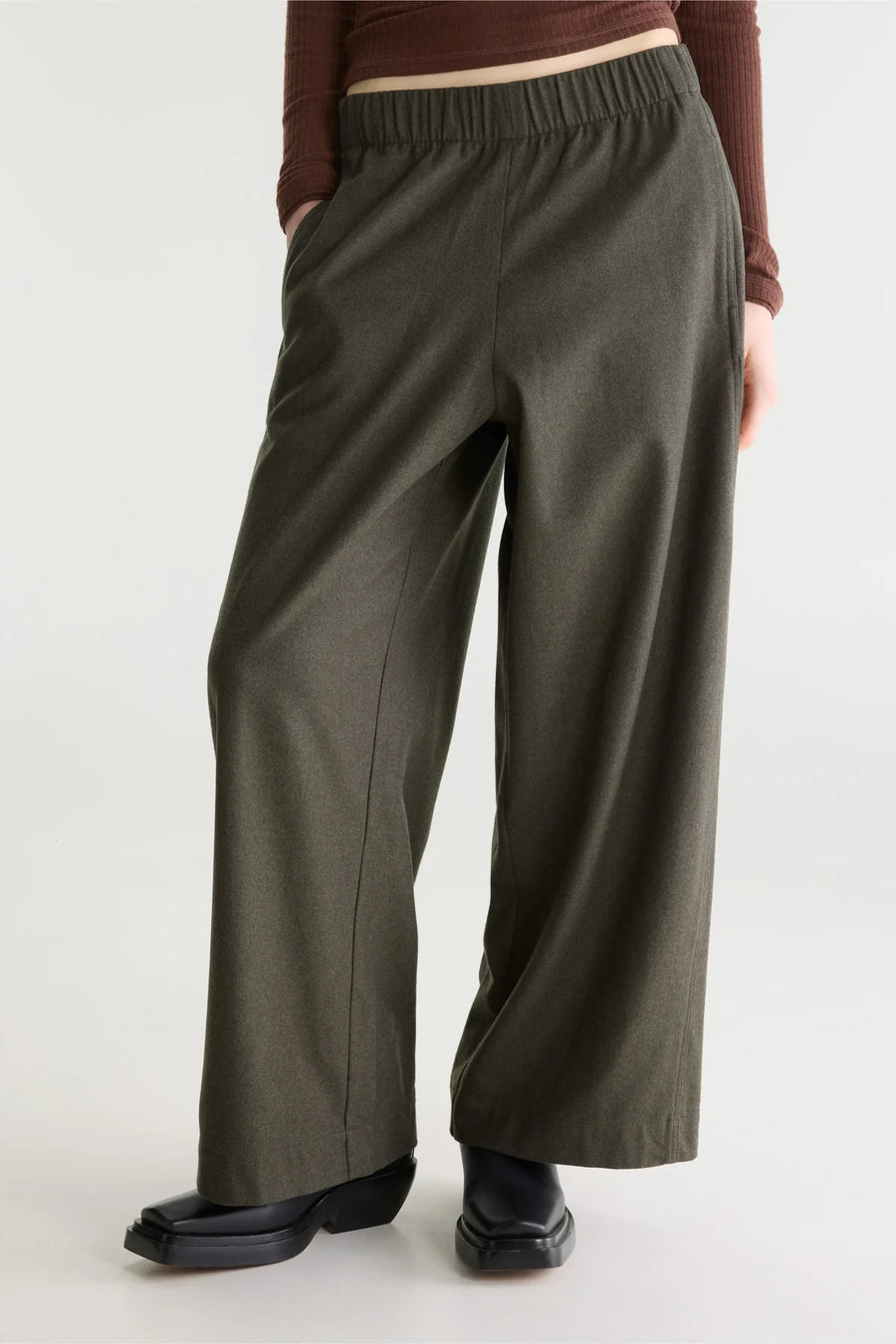 Bellerose Joline trouser - beluga (khaki)