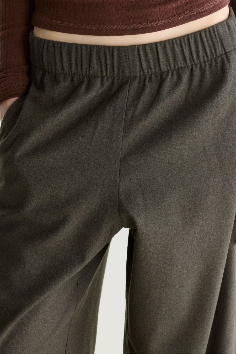 Bellerose Joline trouser - beluga (khaki)