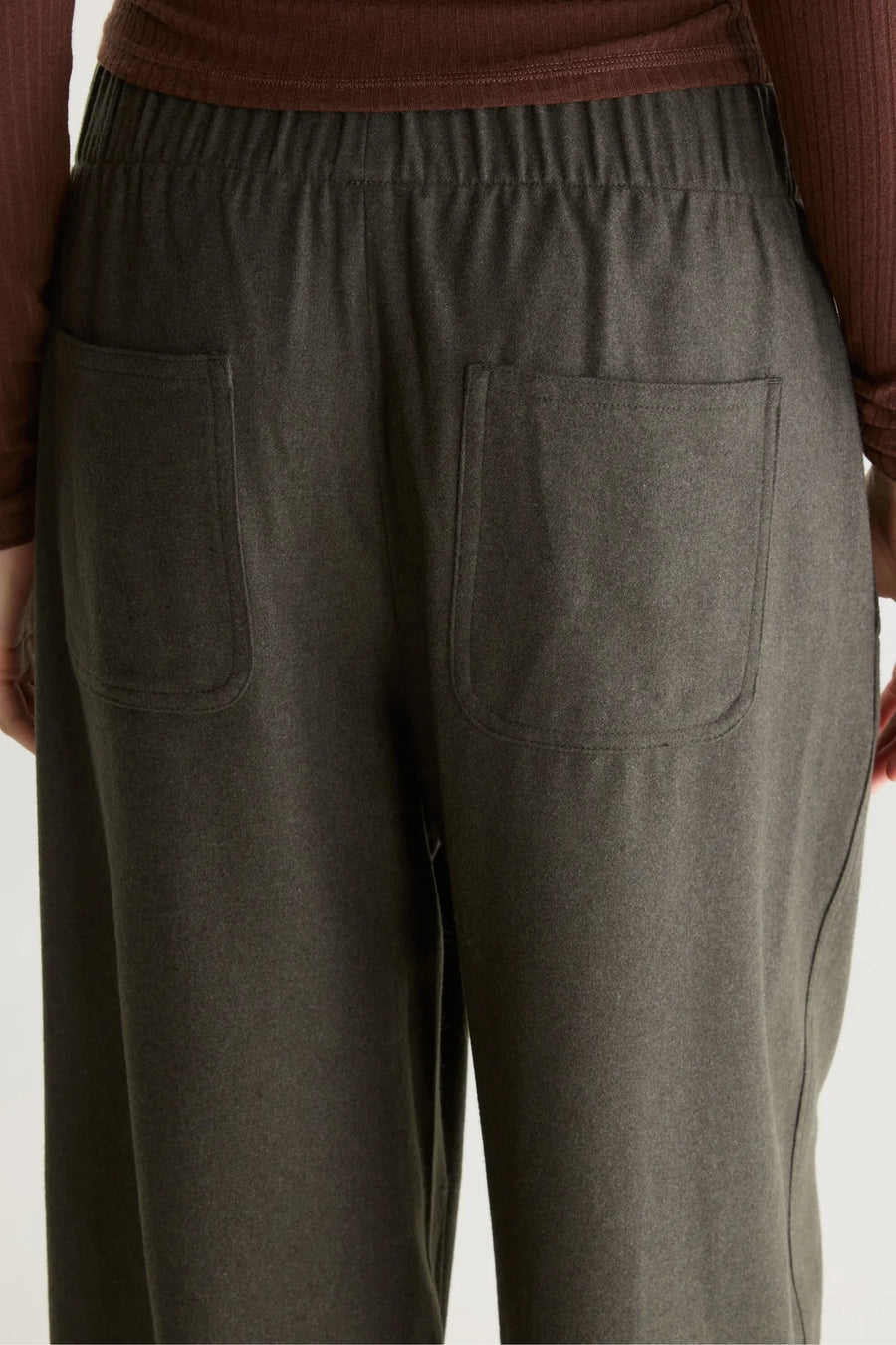 Bellerose Joline trouser - beluga (khaki)