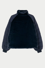 Tanta Aisu zip through jacket - dark navy