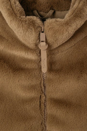 Tanta Aisu zip through contrast jacket - coriander