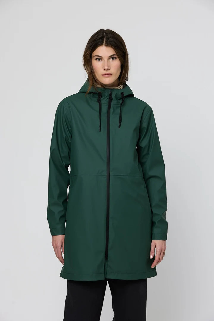 Tanta Vand waterproof coat - garden topiary