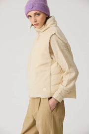 Tanta IS reversible Gillet - off white