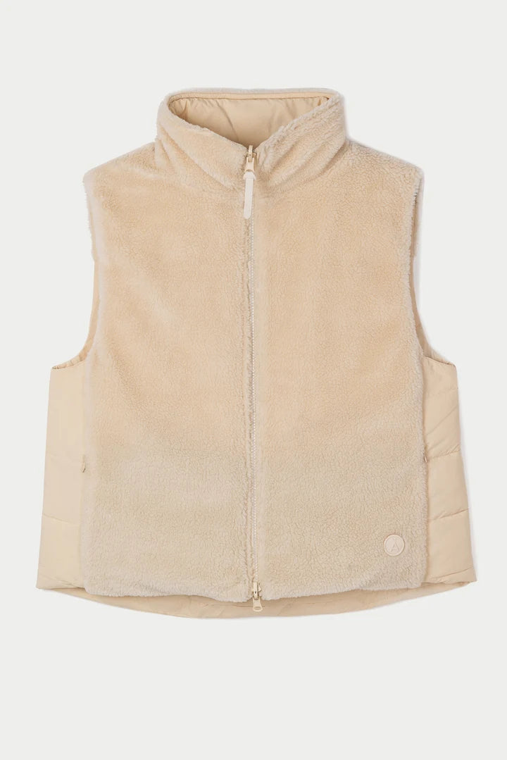 Tanta IS reversible Gillet - off white