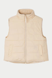 Tanta IS reversible Gillet - off white