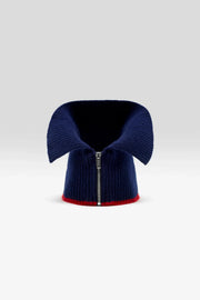 Bellerose Dusyk knit collar -navy