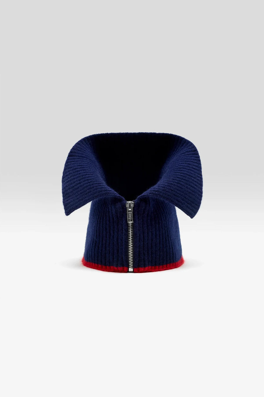 Bellerose Dusyk knit collar -navy
