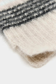 Bellerose Dussam fingerless gloves - cream