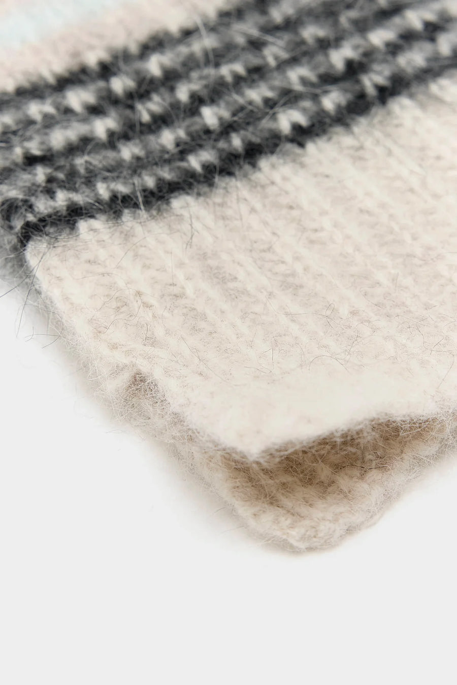 Bellerose Dussam fingerless gloves - cream