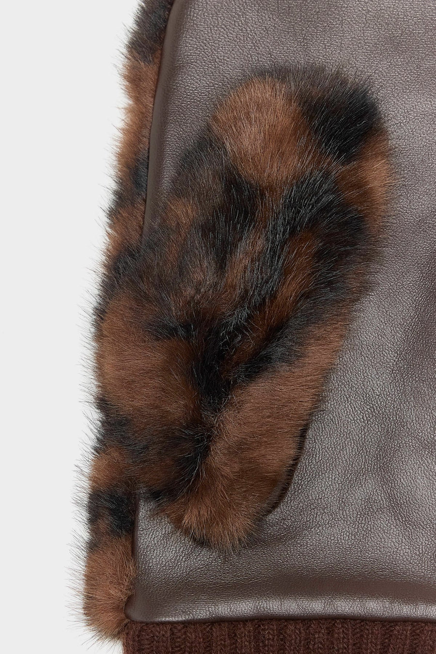 Bellerose Madina faux fur animal mittens