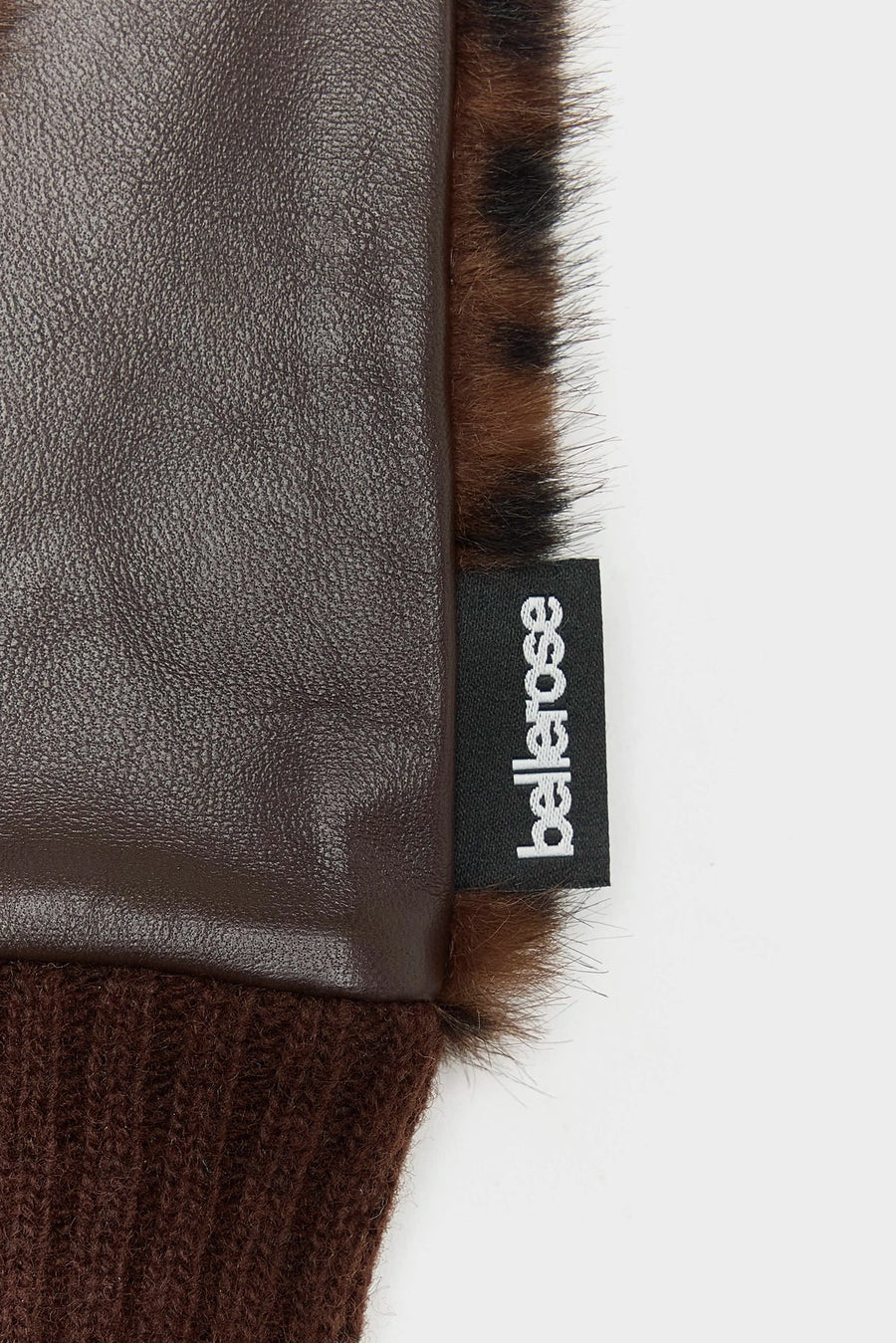 Bellerose Madina faux fur animal mittens
