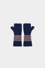Bellerose Dussam fingerless gloves - navy