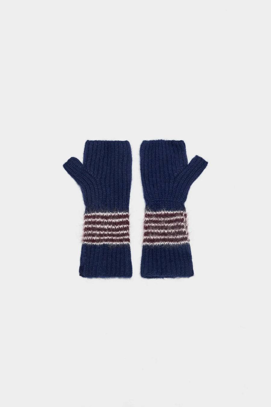 Bellerose Dussam fingerless gloves - navy