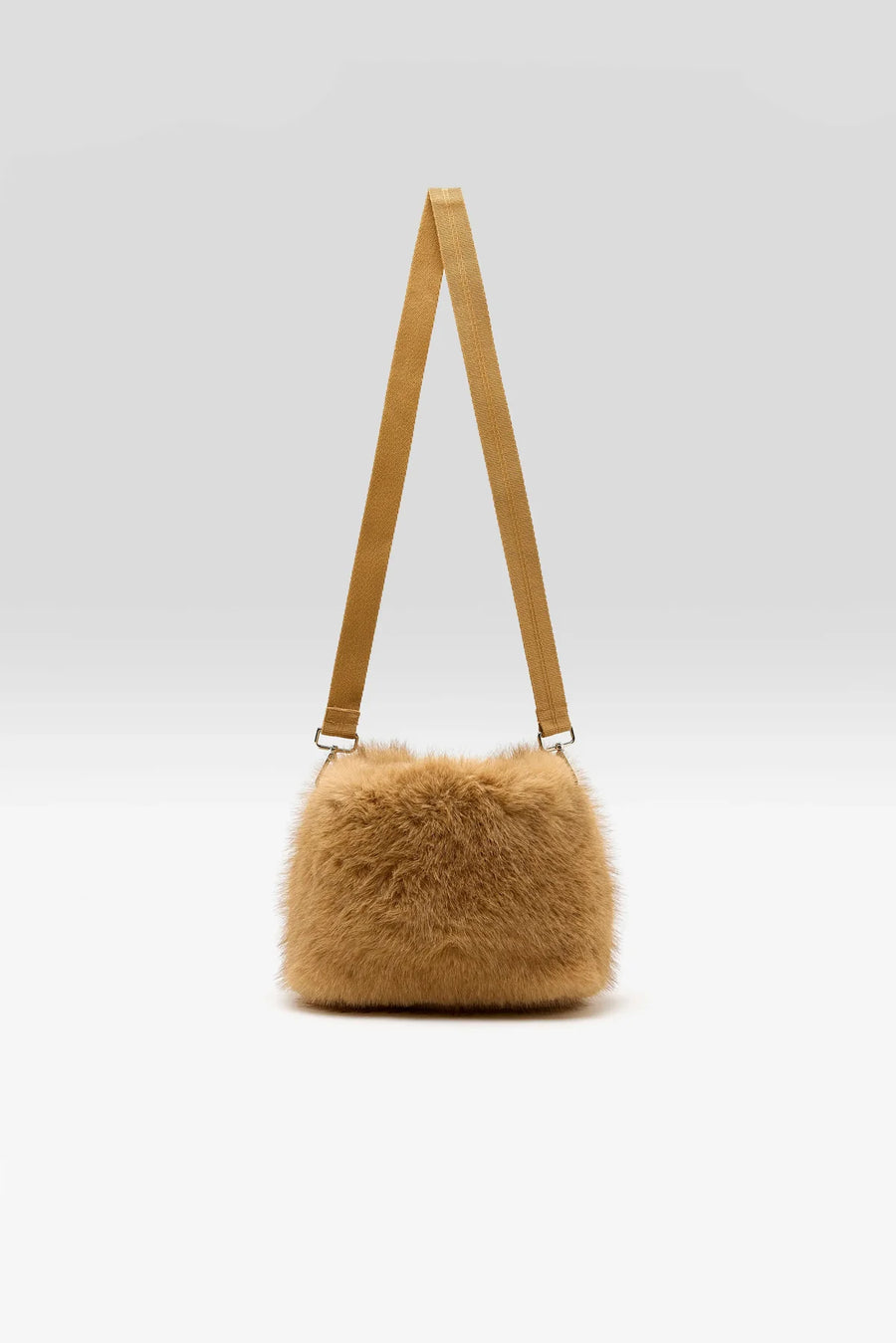 Bellerose Hochet faux fur bag - camel