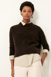 Sessùn Kunlun high collar jumper - wood